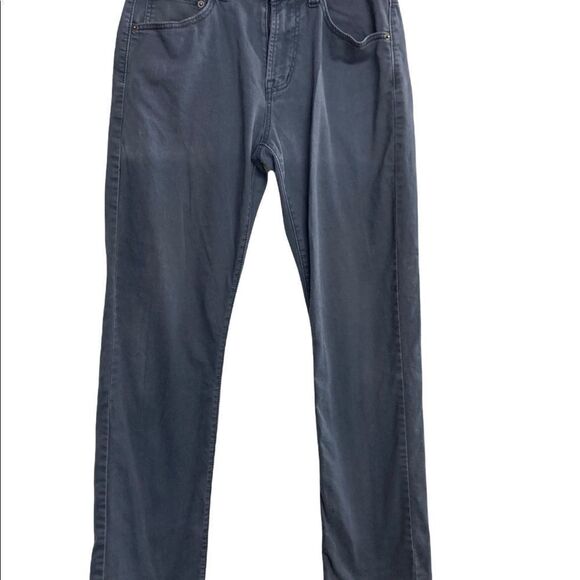KIRKLAND Men’s Jeans Gray Tag says 32X32 hand measures 30X30  5 pockets - Picture 1 of 9